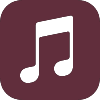 apple music logo icon.