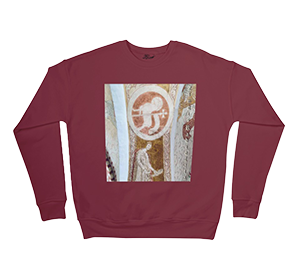 Sweatshirt with Zingis Radiolata album cover.